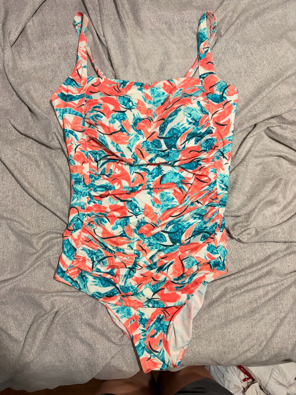 L.L. Bean Pastel one piece swimwear